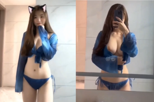 Mỹ nhân ngực bự nhảy nhót khỏe như trâu