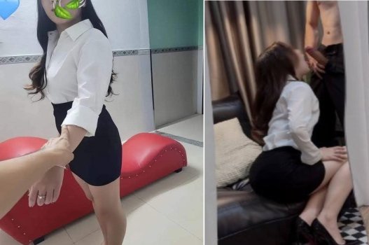Thư ký ân ái bí mật với sếp của mình